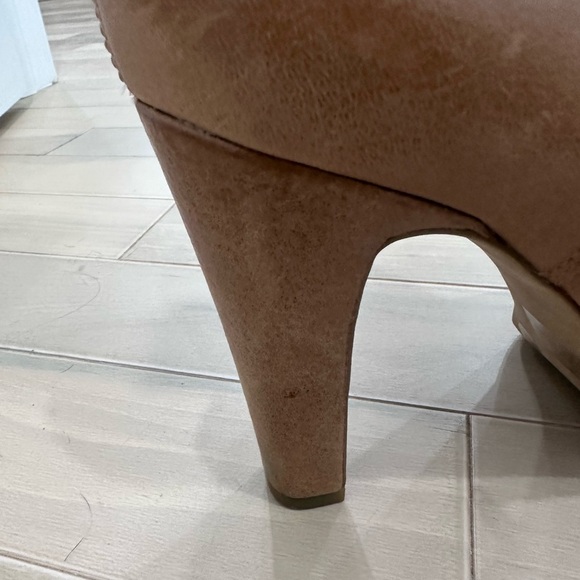 Jessica Simpson Keaton Tan Winter Haze Slouchy High Heel Boots - Picture 8 of 12